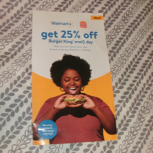 NWT Collectible RARE Burger King Walmart Paper Crown Limited Edition BK Promo - Picture 3 of 4